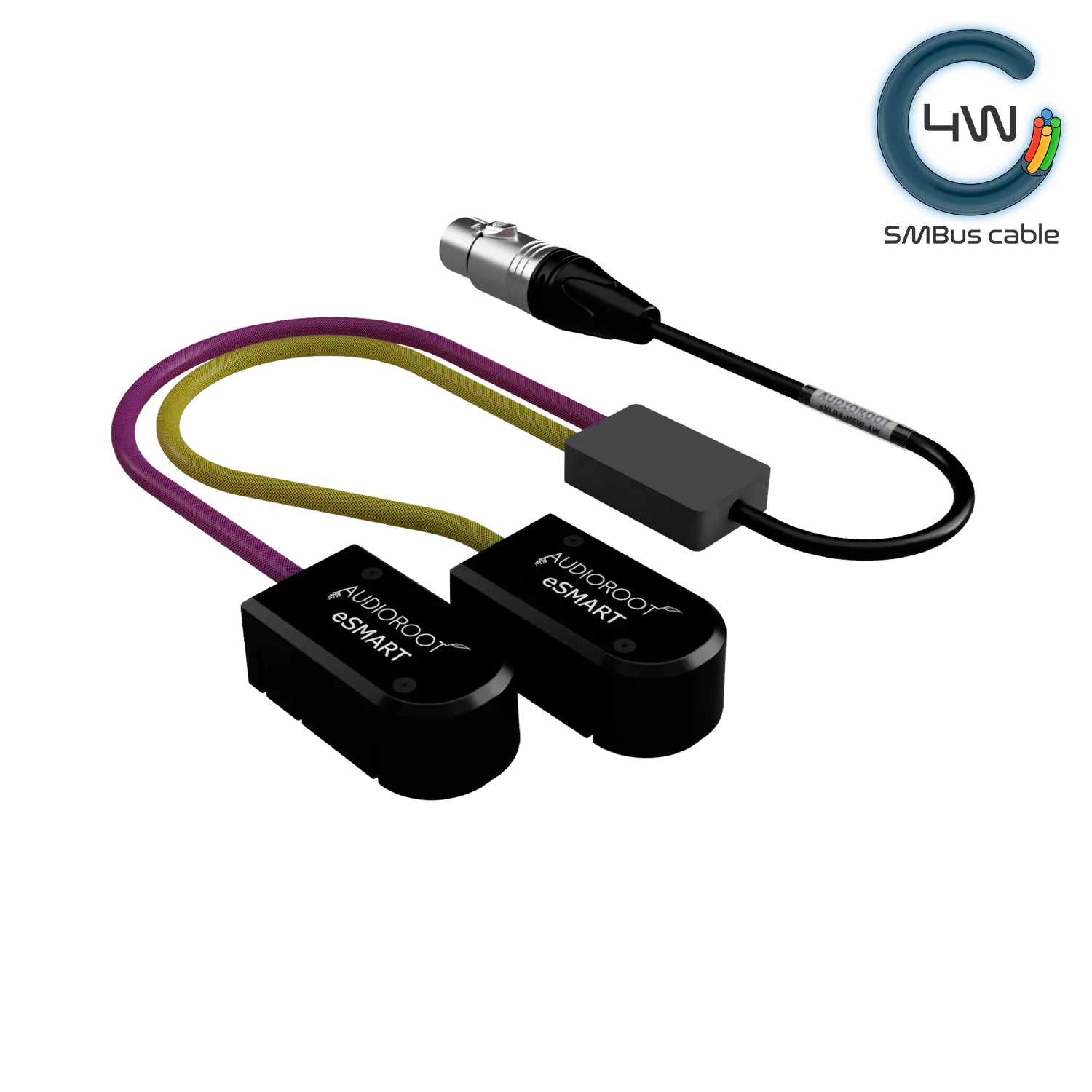 BSRF Audioroot HSW Hotswap câble batterie XLR4F 60 cm passif