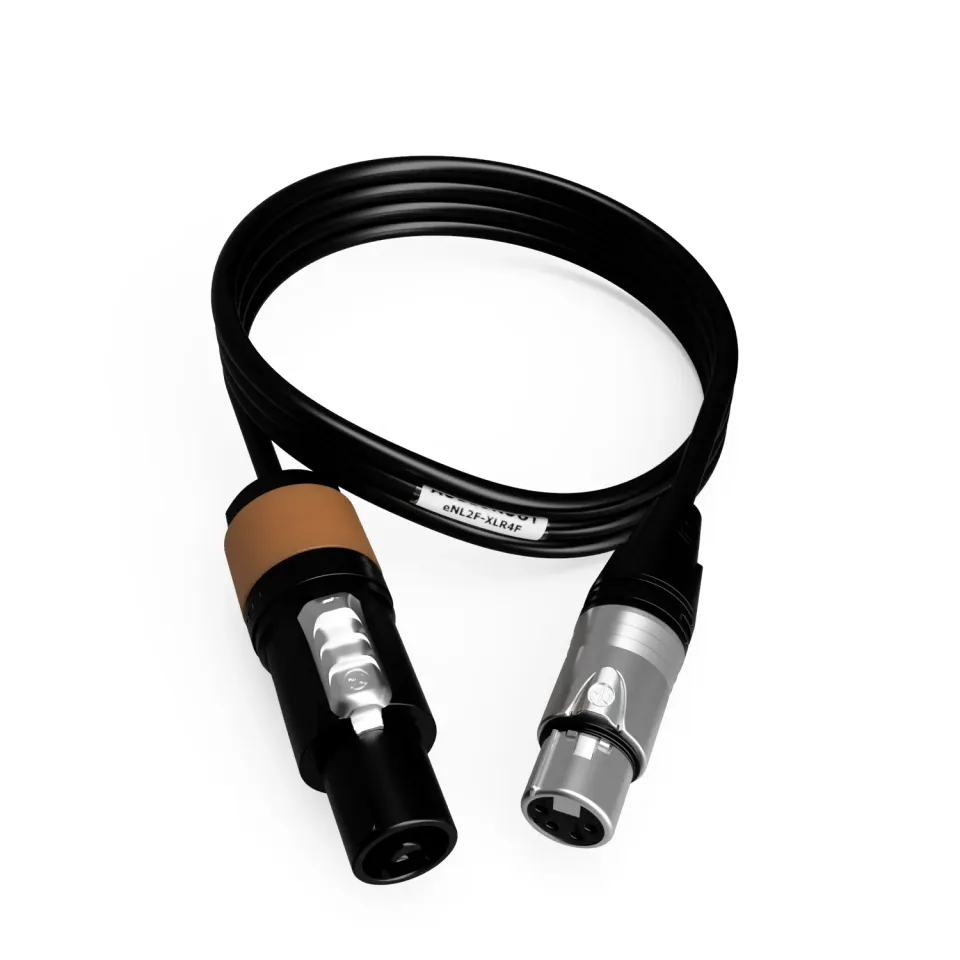 BSRF Audioroot eNL2F-XLR4F câble d’alimentation 80 cm