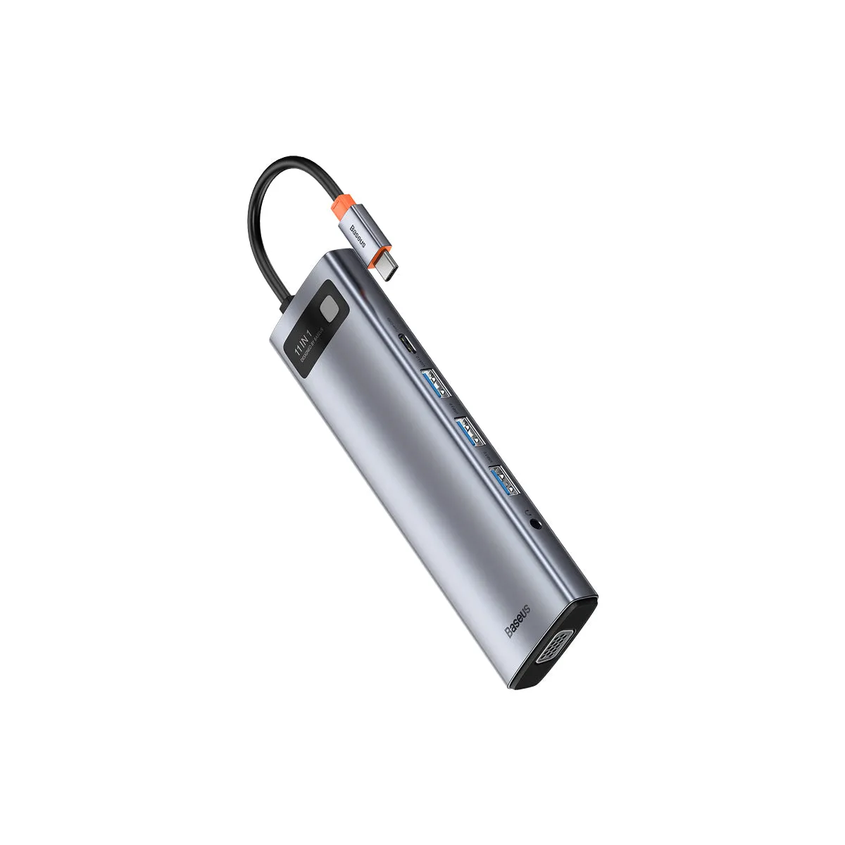 Baseus Joystar 11-en-1 hub USB-C double écran 4K HDMI