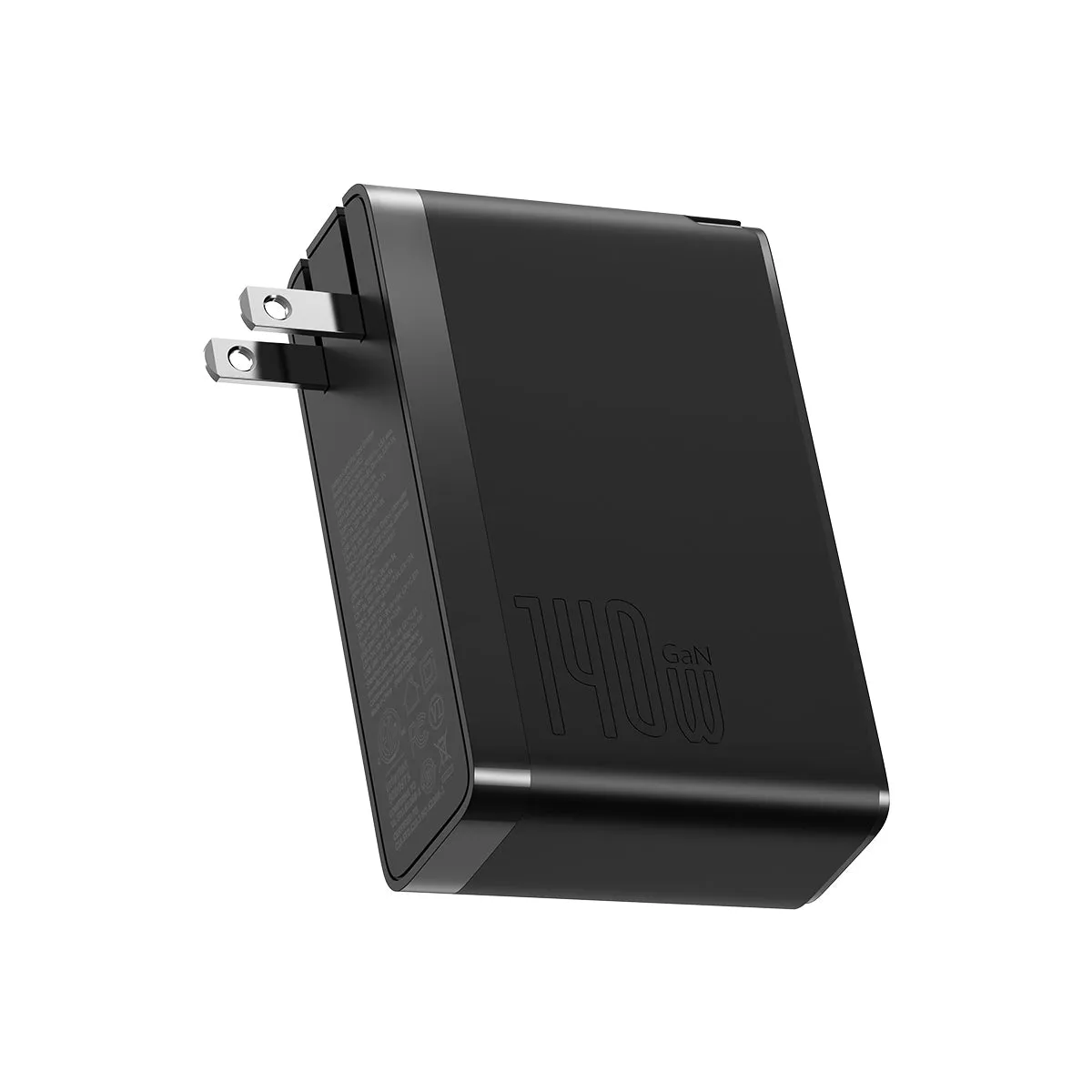 Baseus PowerMega 3 Ports chargeur rapide 140 W noir
