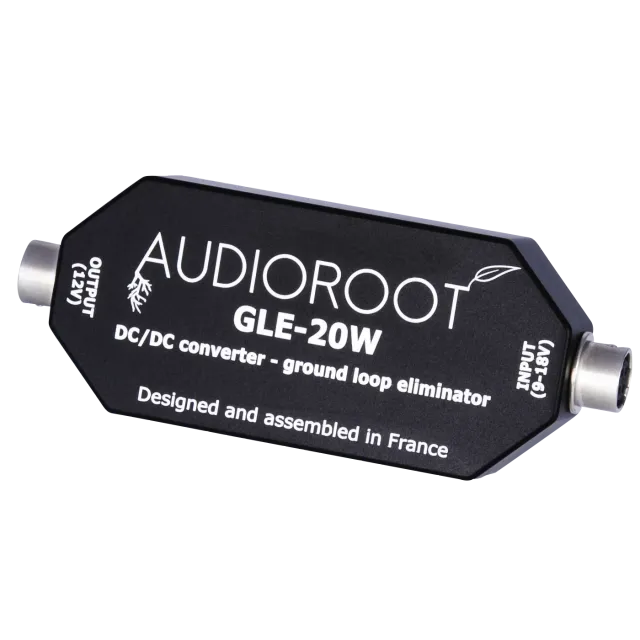 BSRF Audioroot GLE-20W convertisseur 12 V 20 W anti-boucle de masse