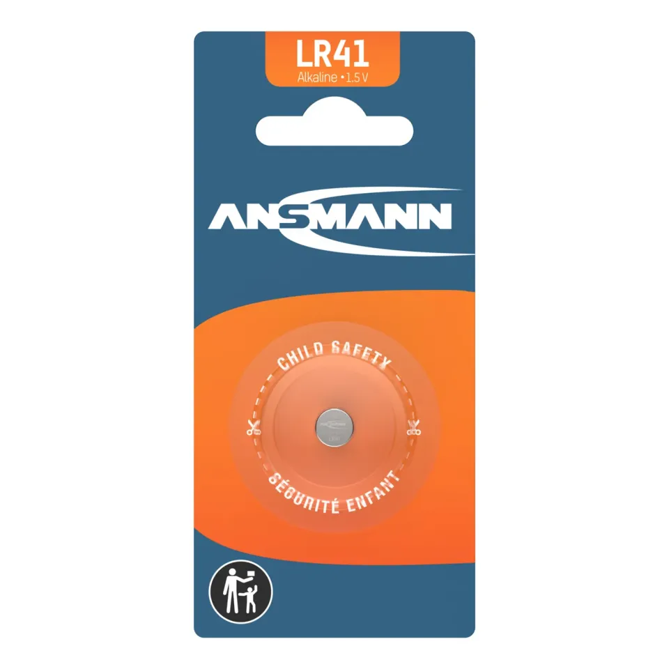 ANSMANN LR41 pile bouton alcaline 1,5 V 1 pièce