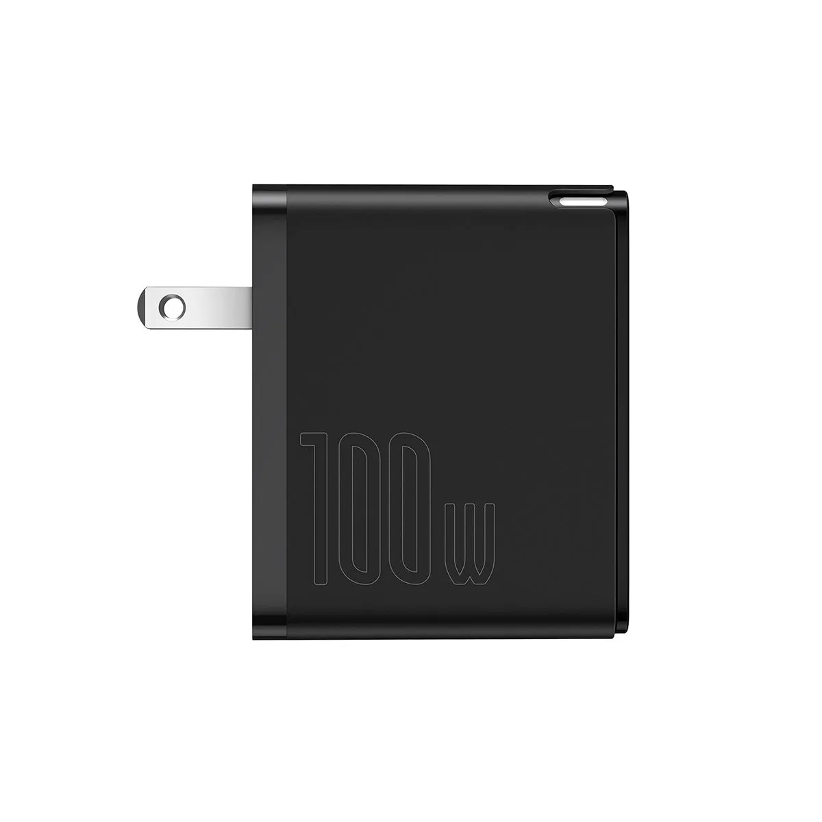 Baseus GaN2 USB-C Fast Charger chargeur USB-C 100 W noir