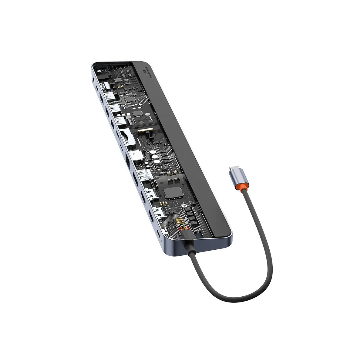 Baseus hub USB-C 12 in 1 pour ordinateur portable