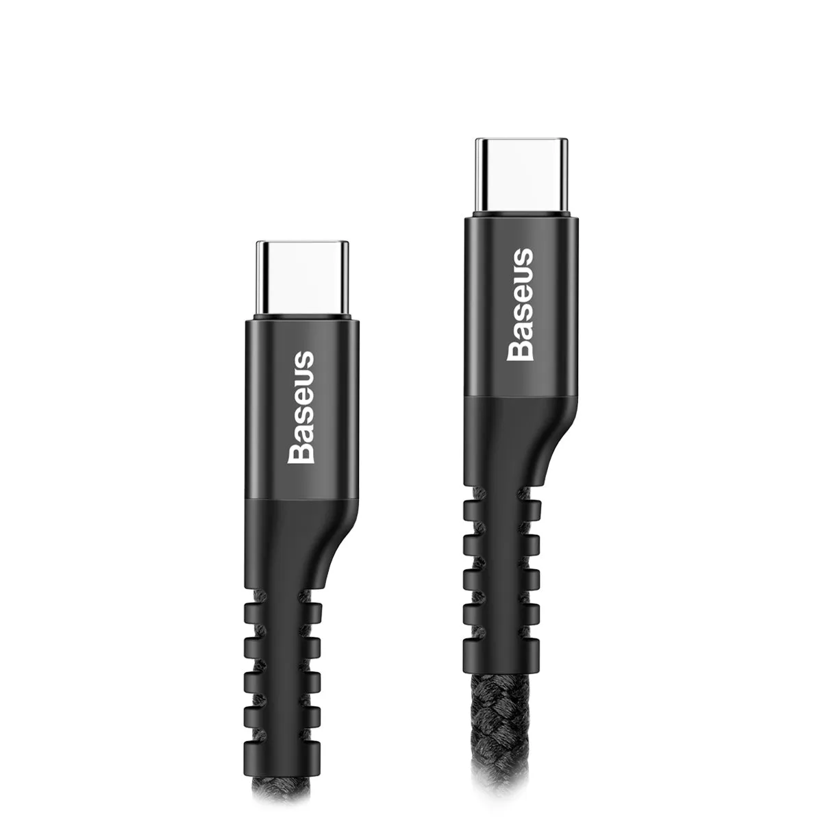 Baseus Fish Eye câble USB-C à ressort 2 A 1 m noir