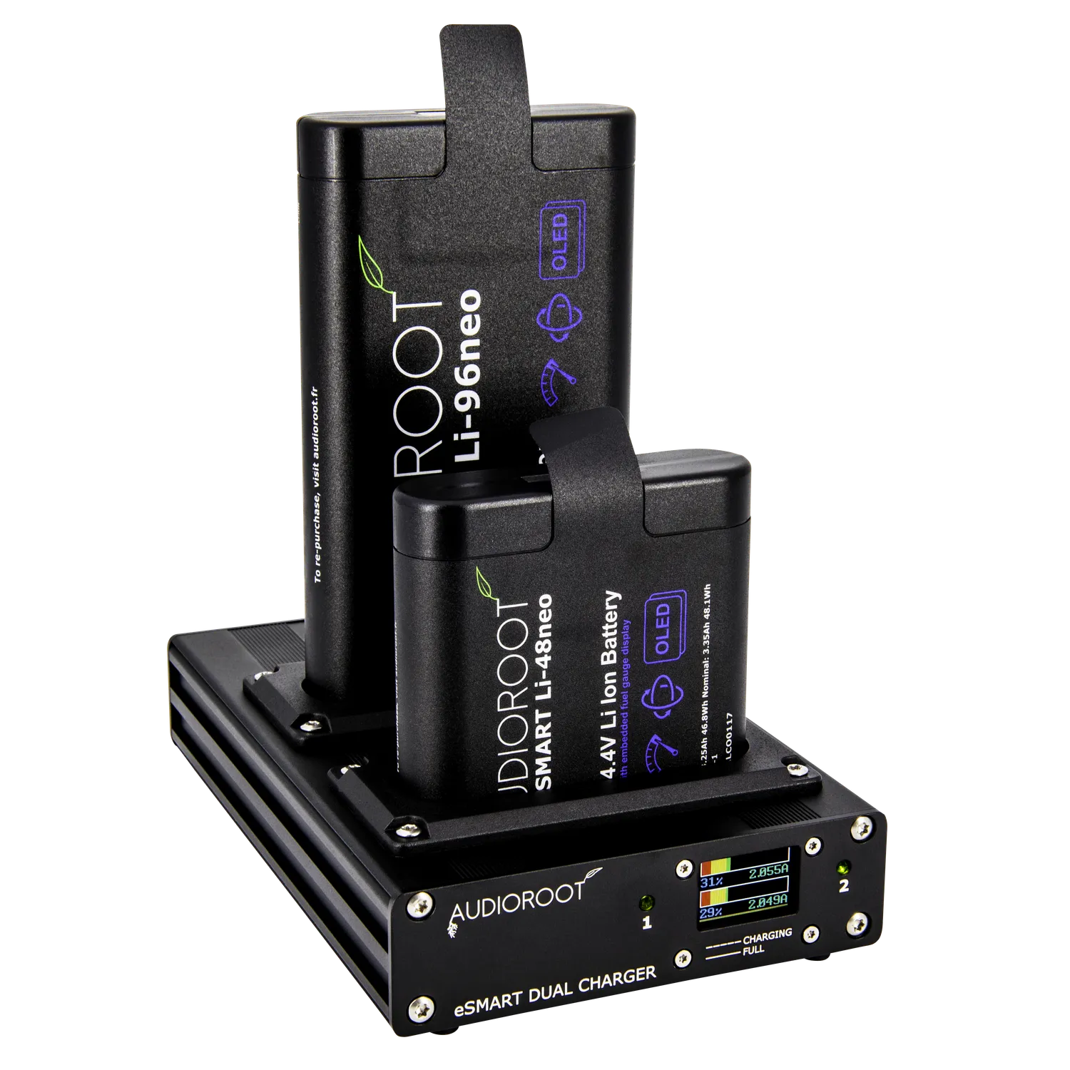 BSRF Audioroot eSMART DUAL CHARGER chargeur double SMBus