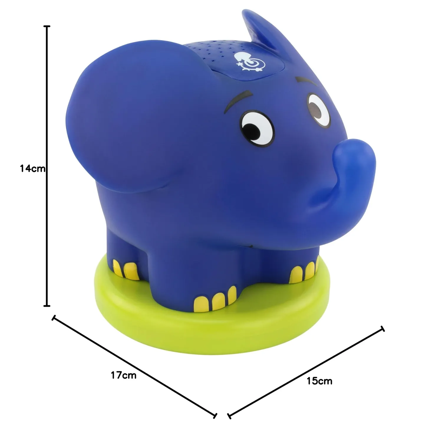 ANSMANN projecteur ciel étoilé éléphant veilleuse 1 pièce LED