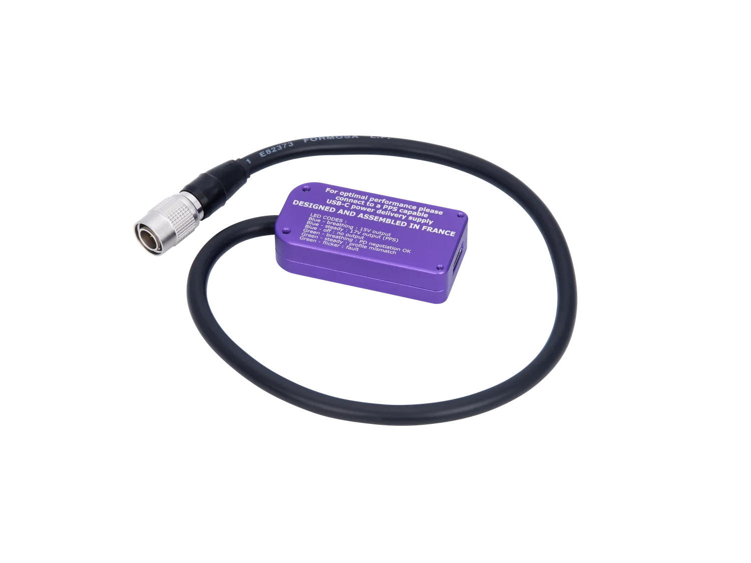 BSRF Audioroot ePSB adaptateur USB-C PPS sortie HRS4
