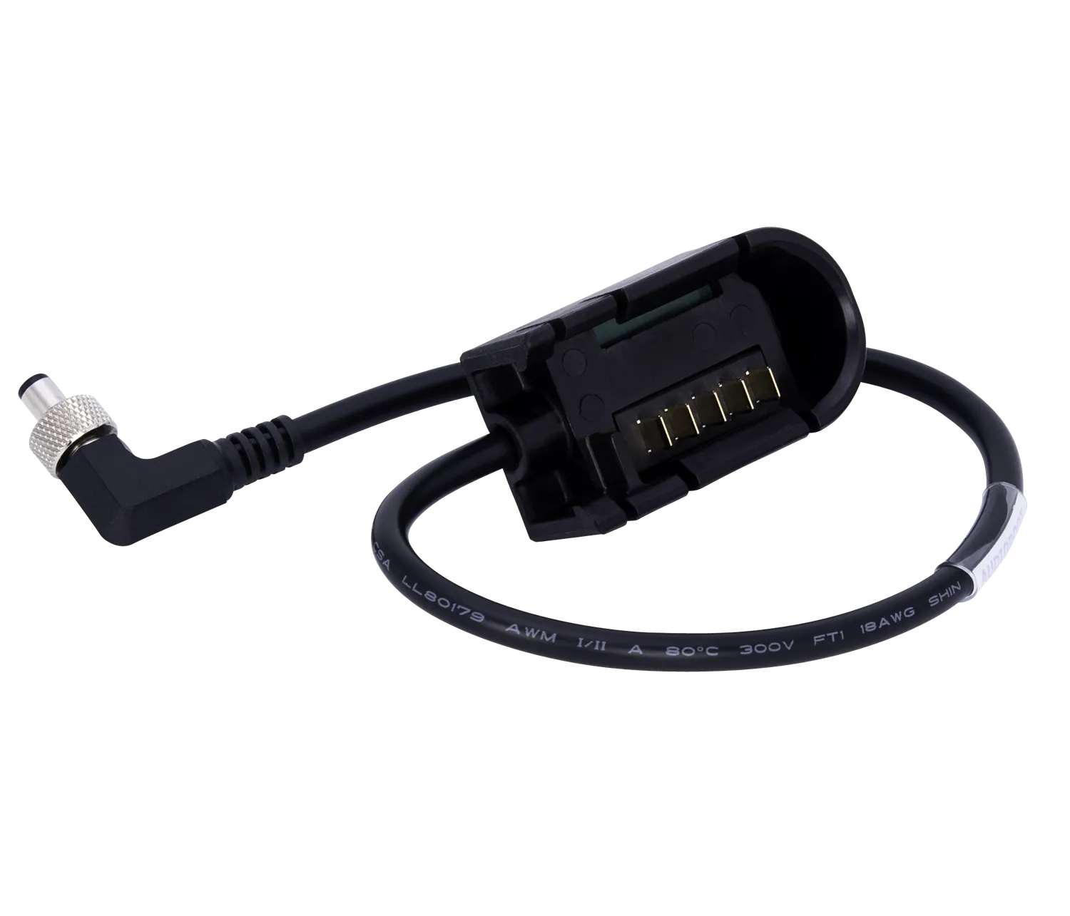 BSRF Audioroot eZAXSH-OUT câble batterie Zaxcom 30 cm 760K coudé