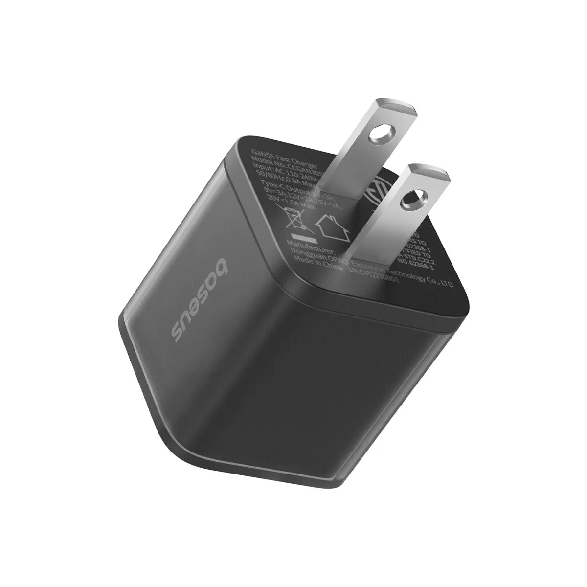 Baseus GaN5S chargeur secteur USB-C 30W GaN