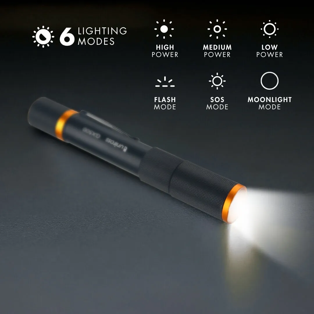 Uniross GX500 lampe torche rechargeable 1000 lm USB-C