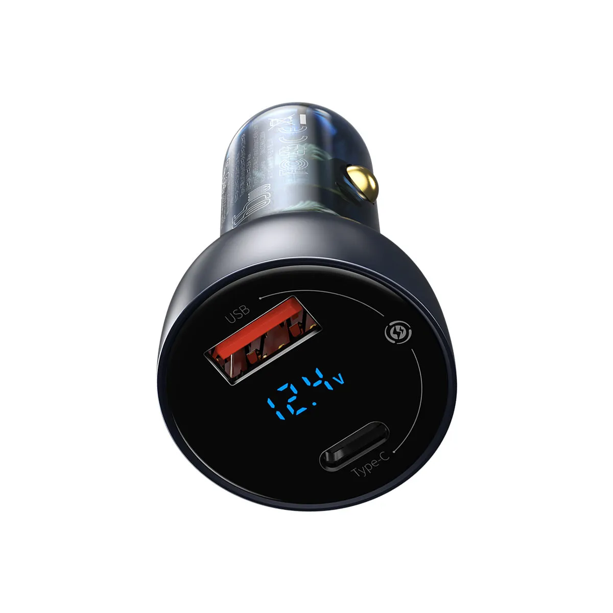 Baseus USB-A+USB-C Car Charger 65W chargeur voiture USB-A USB-C