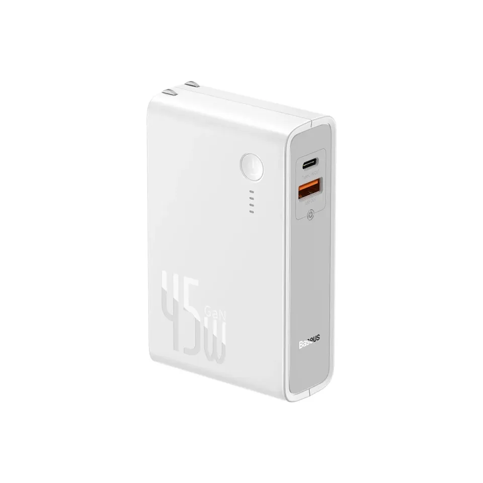 Baseus GaN 2 in 1 batterie externe 45 W 10 000 mAh US