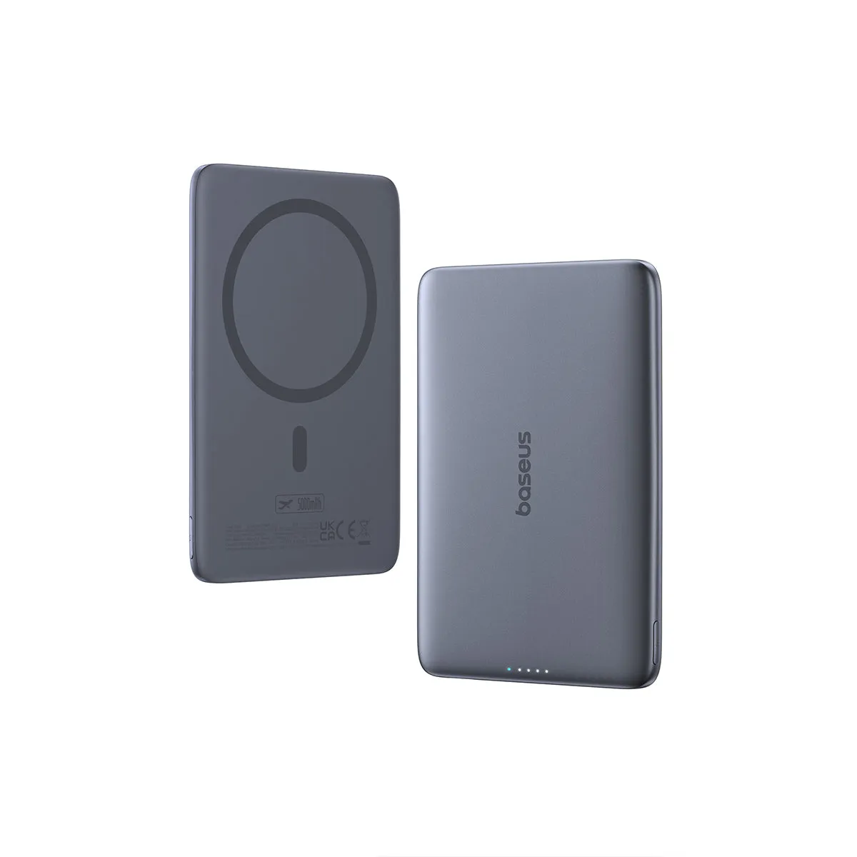 Baseus PicoGo batterie externe magnétique 5000mAh gris