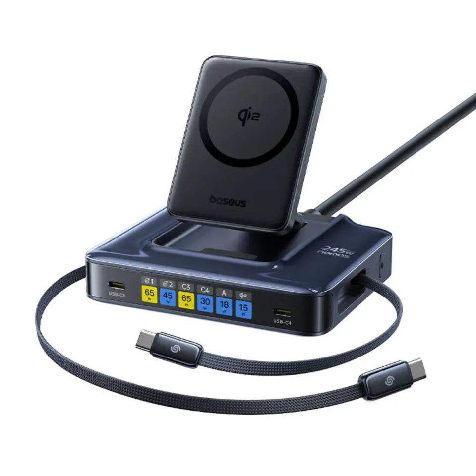 Baseus Nomos NH21 Station Recharge Bureau 6-en-1 245W