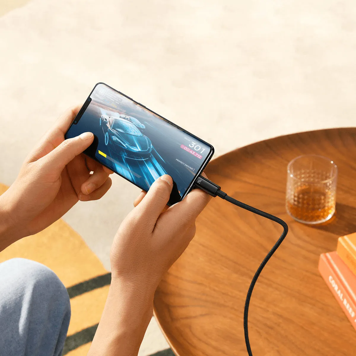 Baseus câble USB-C vers USB-C 240W PD 3.1