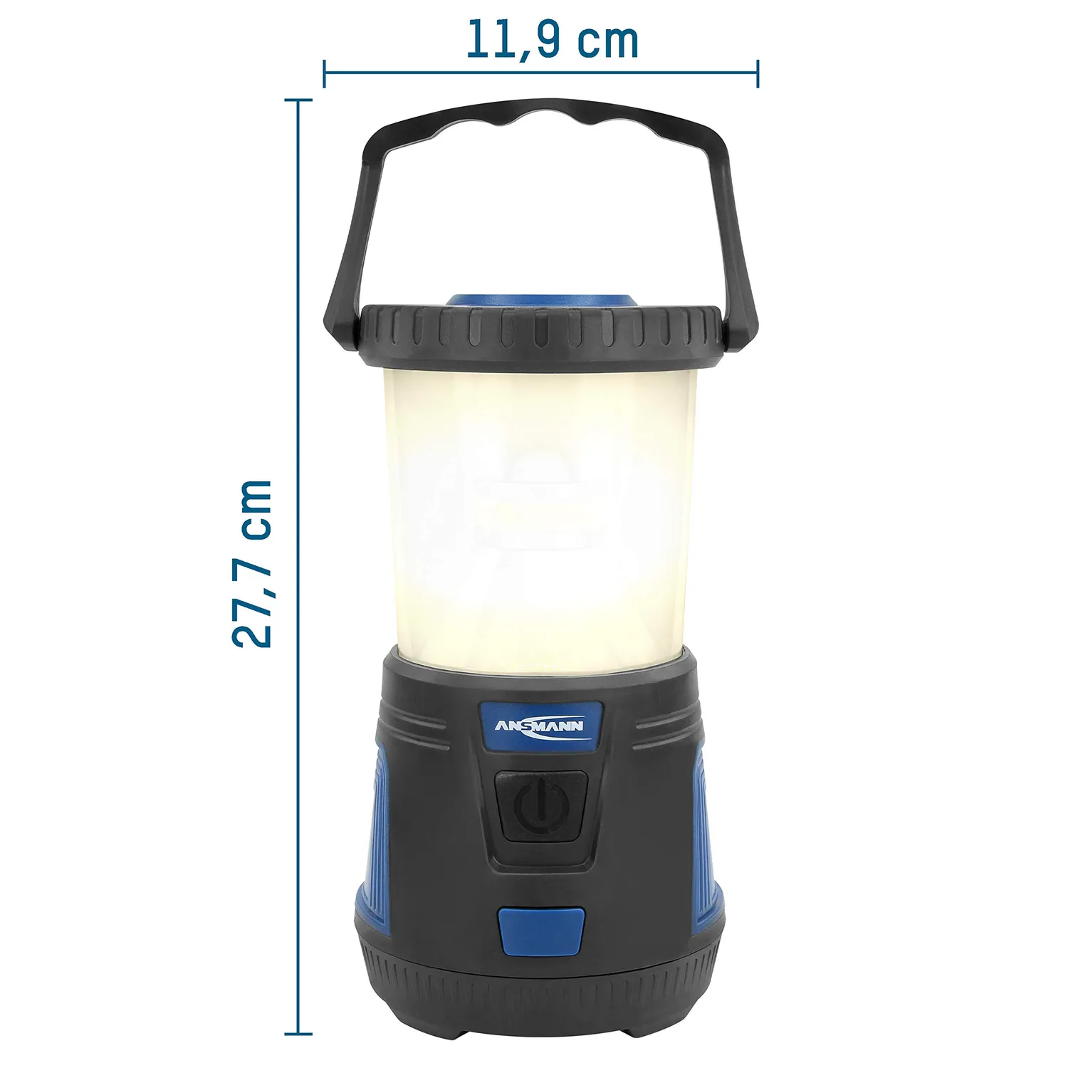 ANSMANN CL600B lanterne de camping noire 600 lm à piles