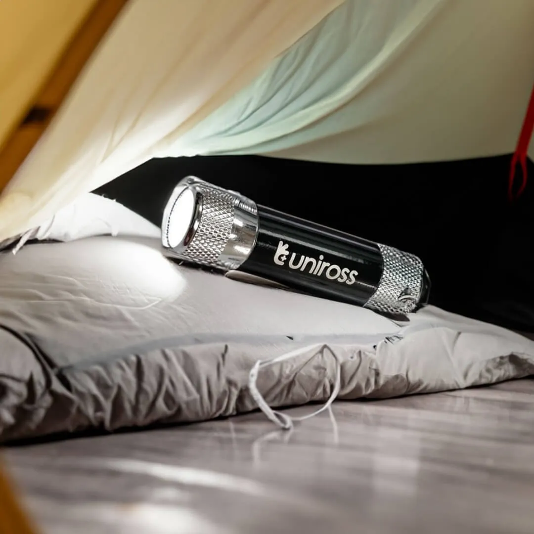 Uniross Mini lampe torche porte-clés 30 lumens alu