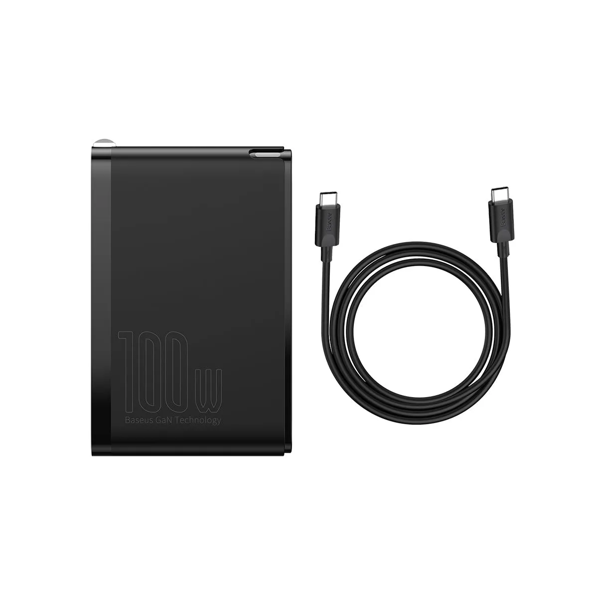Baseus GaN2 chargeur rapide 4 ports 100 W noir