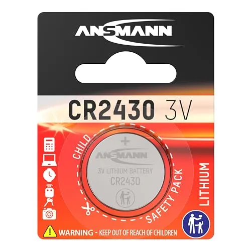 ANSMANN CR 2430 pile bouton lithium 3 V