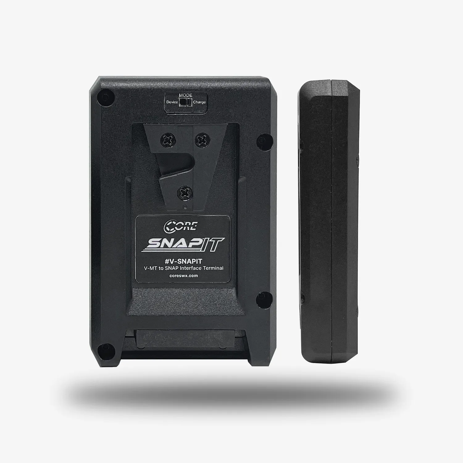 Core SWX Snap IT adaptateur V/G-Mount batterie SNAP