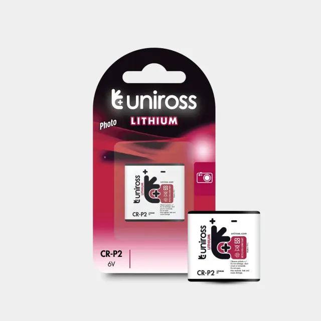 Uniross CR-P2 pile lithium photo 6V blister x1