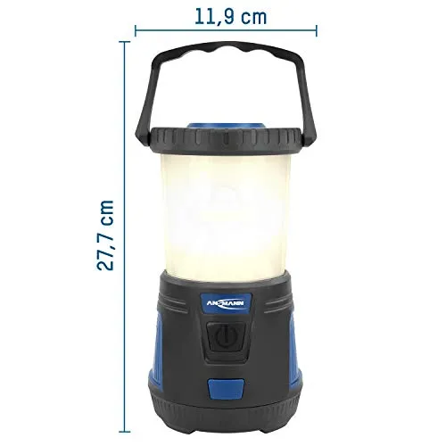 ANSMANN CL600B lanterne de camping noire 600 lm à piles