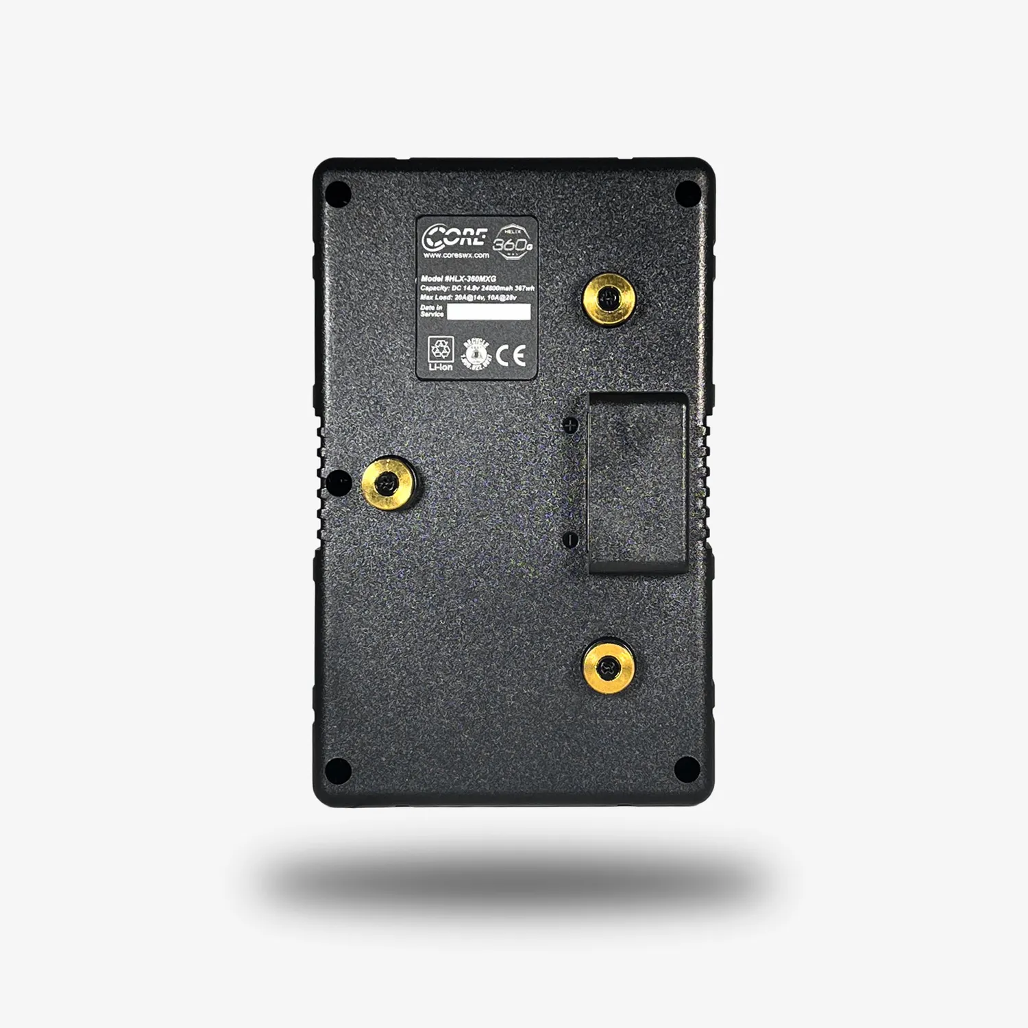 Core SWX Helix Max 360 batterie V-Mount double tension