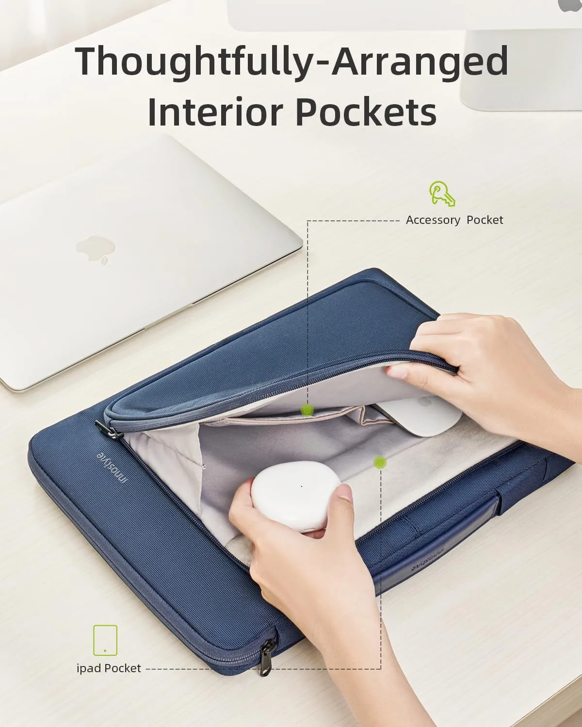Innostyle OmniProtect sacoche ordinateur 16 pouces étanche