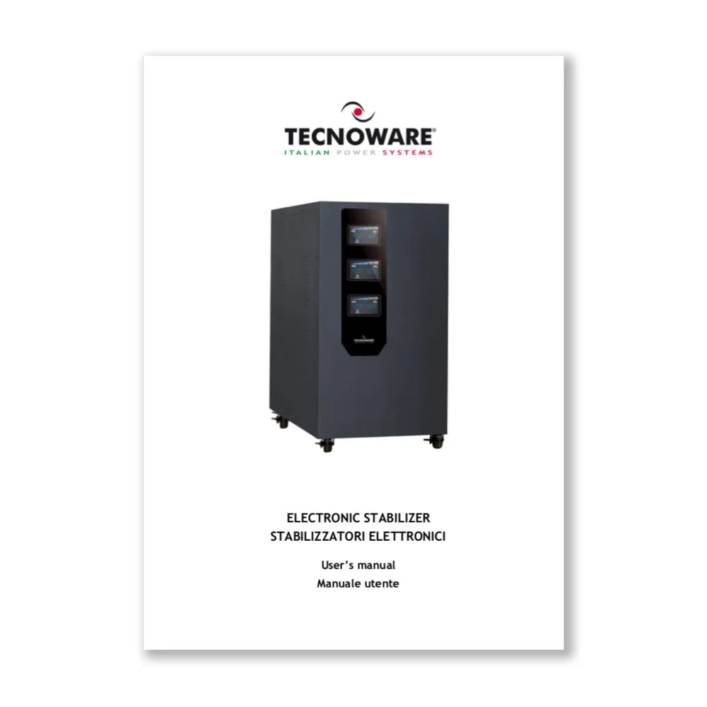 Tecnoware Industrial stabilisateur électrique 1,2 kVA monophasé 230 V