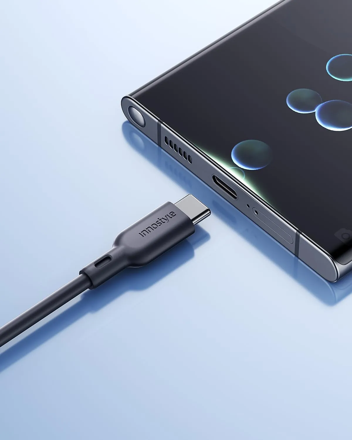 Innostyle UltraFlex câble USB-C 2 m noir renforcé Kevlar