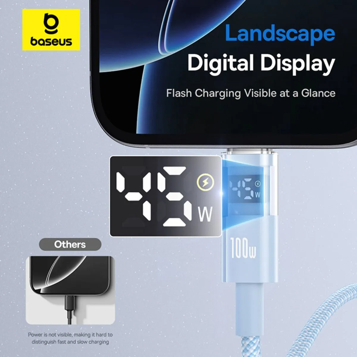 Baseus Display 2 câble USB-C vers USB-C 100 W 1 m
