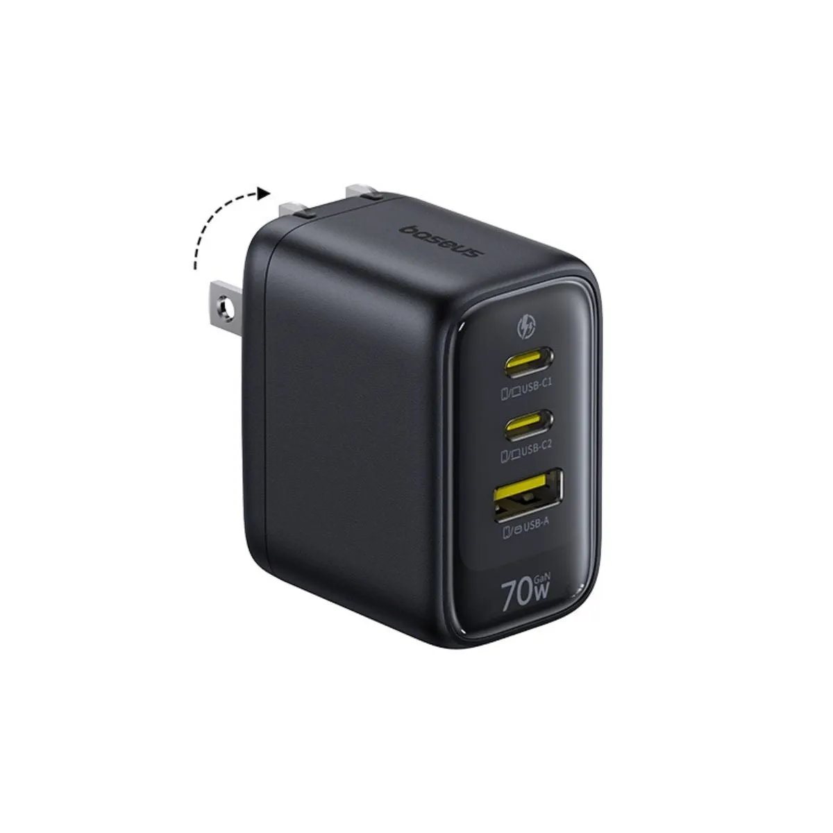 Baseus EnerFill FE22 chargeur 70 W 2C+U GaN6