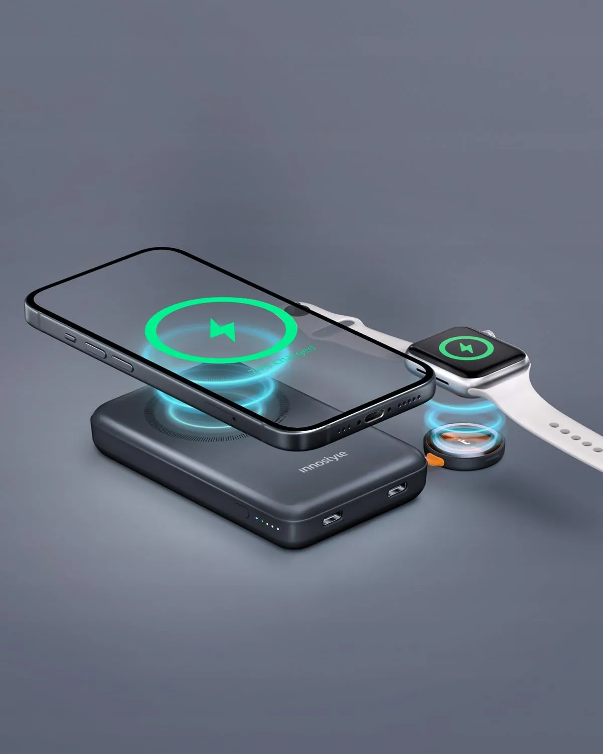 Innostyle PowerDuo 2-en-1 batterie externe 10 000 mAh MagSafe