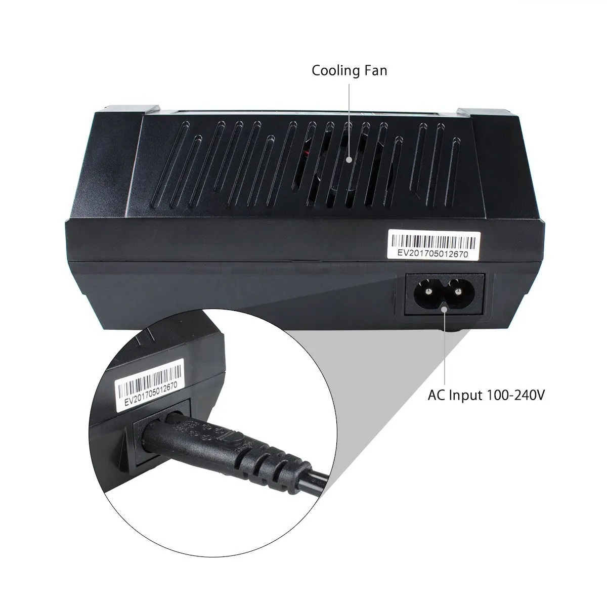 Keenstone chargeur LiPo 100 W 10 A avec déchargeur et connecteurs