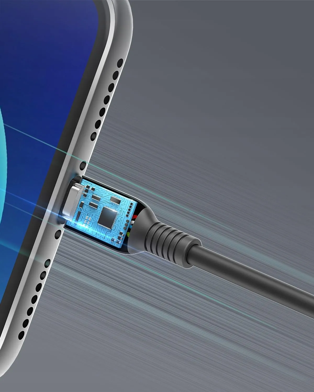 Innostyle PowerFlex câble Lightning USB-A 1,5 m MFi Kevlar