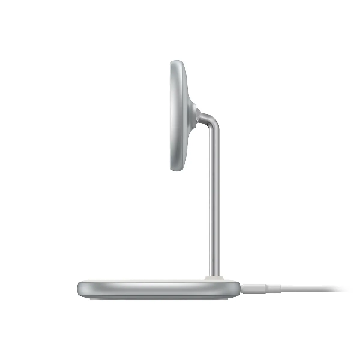 Baseus Swan MagSafe support chargeur sans fil 15W blanc