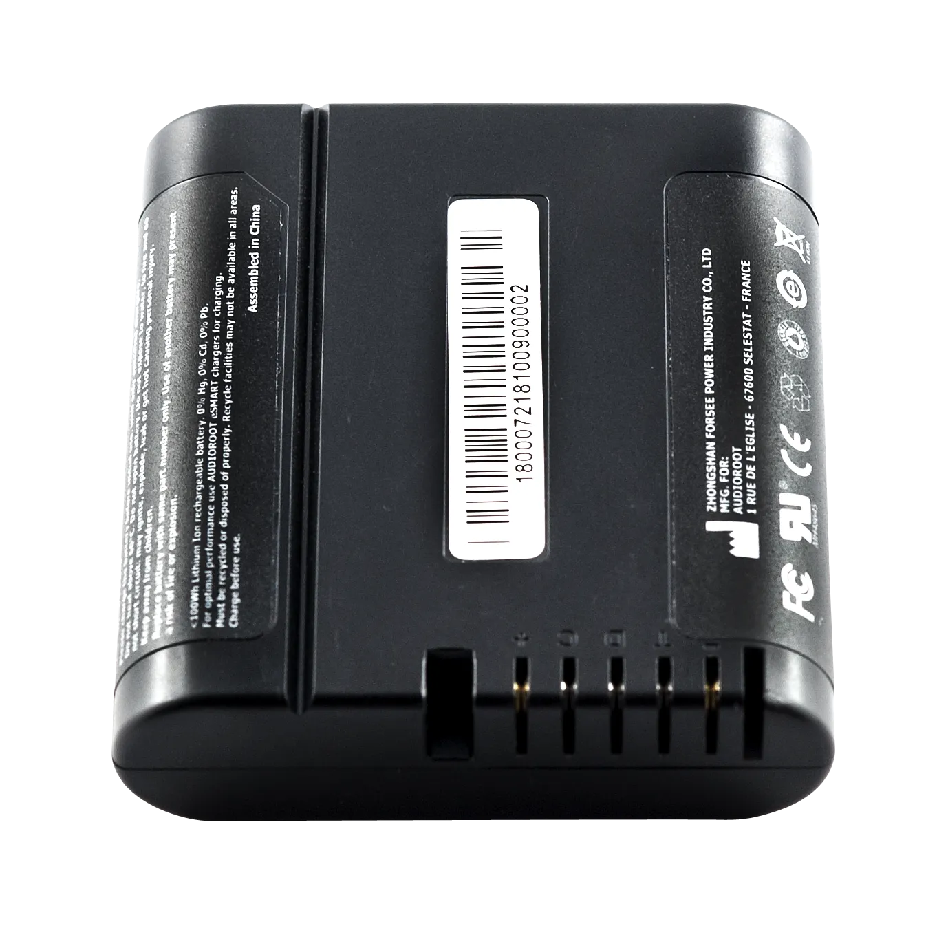BSRF Audioroot eSMART Li-48neo batterie 48 Wh 14,4 V OLED