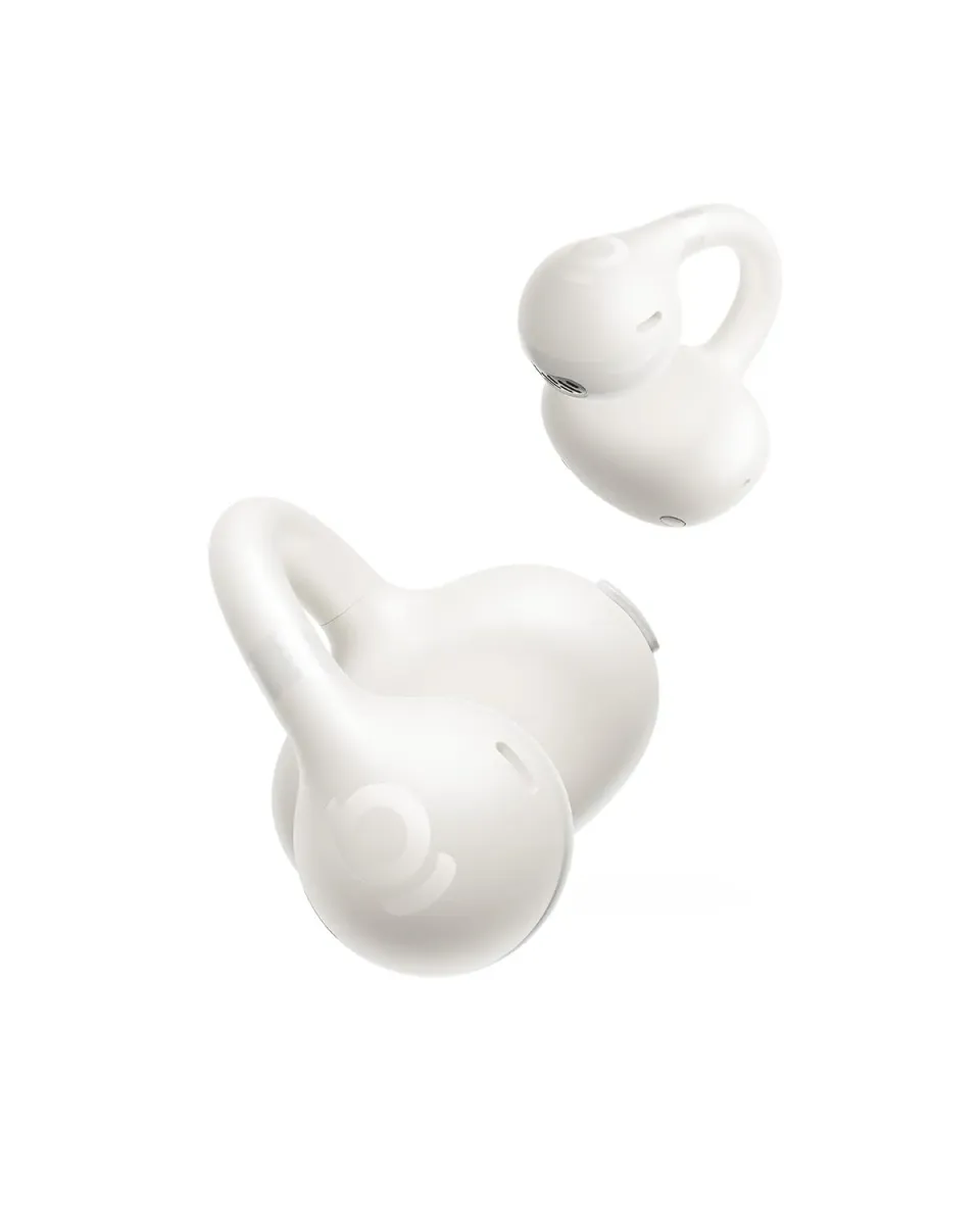 Baseus Bass BC1 écouteurs à clip Bluetooth blanc IP55