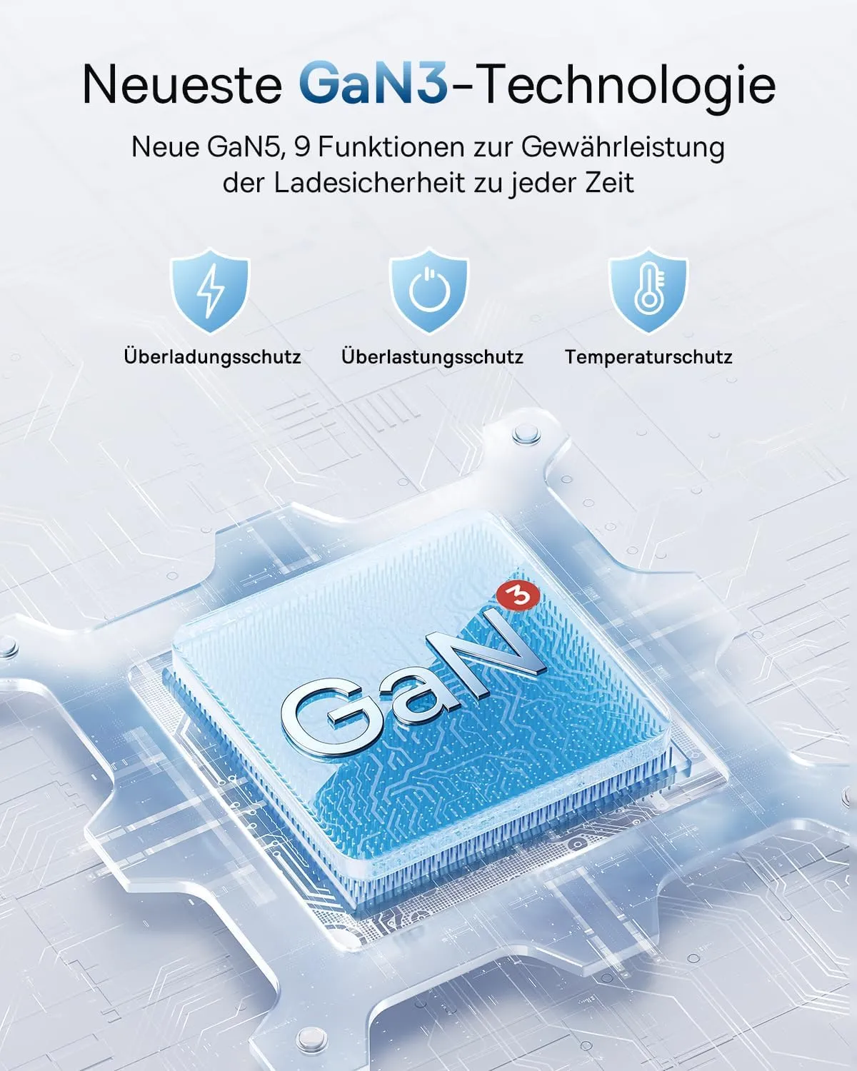Baseus chargeur USB-C 30 W GaN3 compact