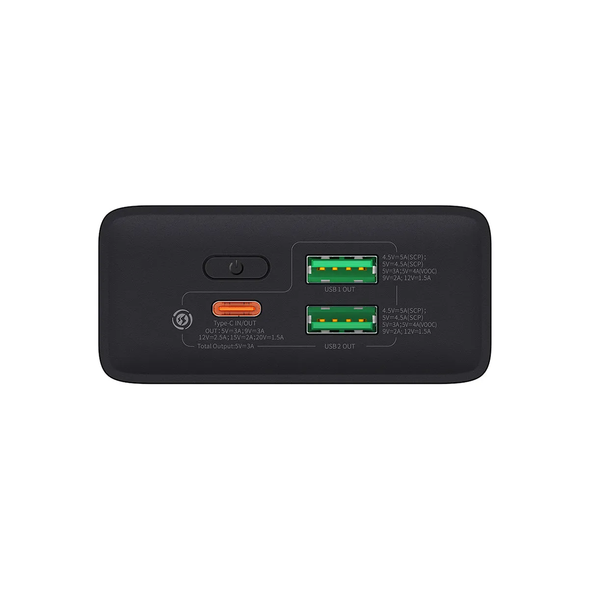 Baseus Adaman2 Batterie externe 20000mAh 30W VOOC