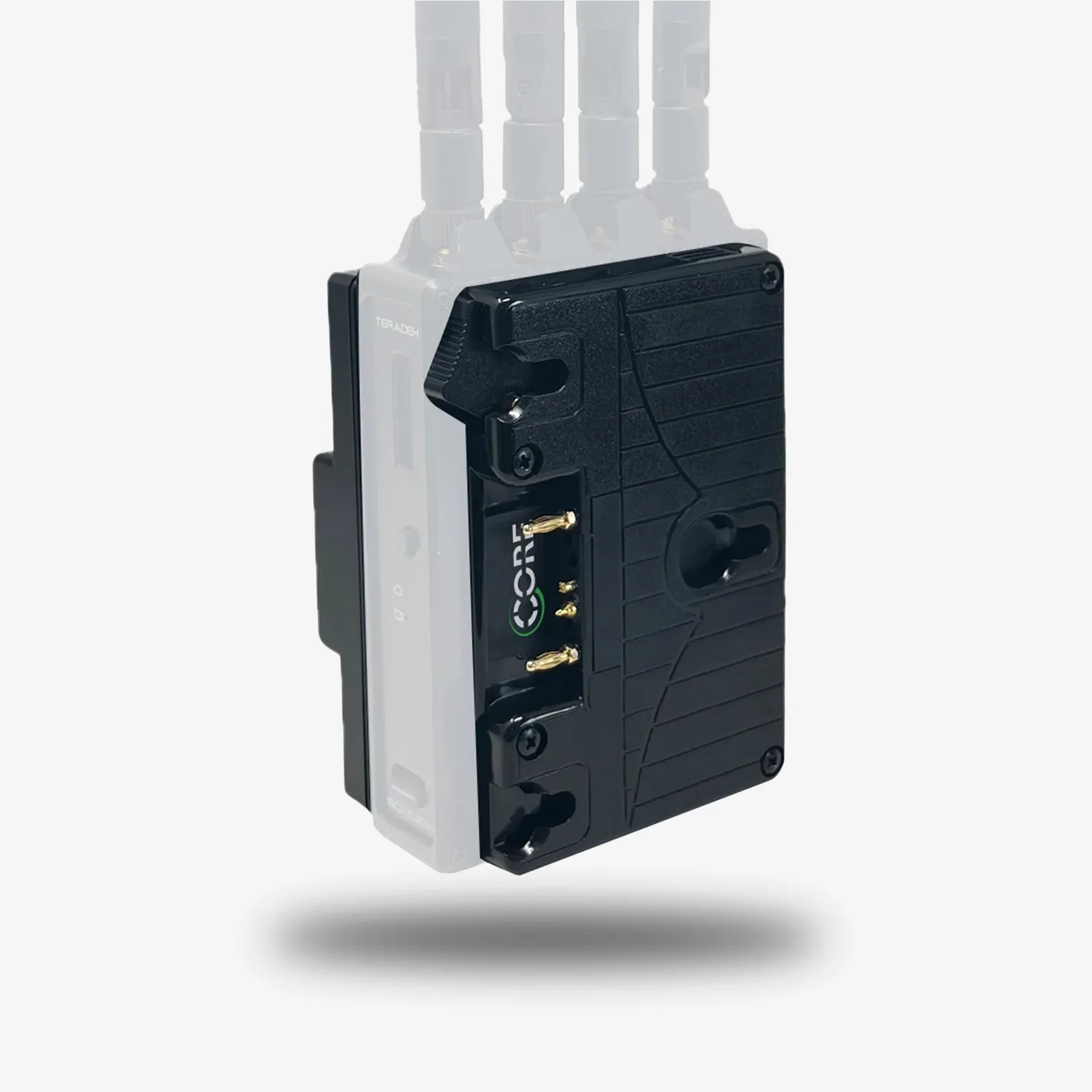 Core SWX Helix plaque Teradek Retrofit V-Mount