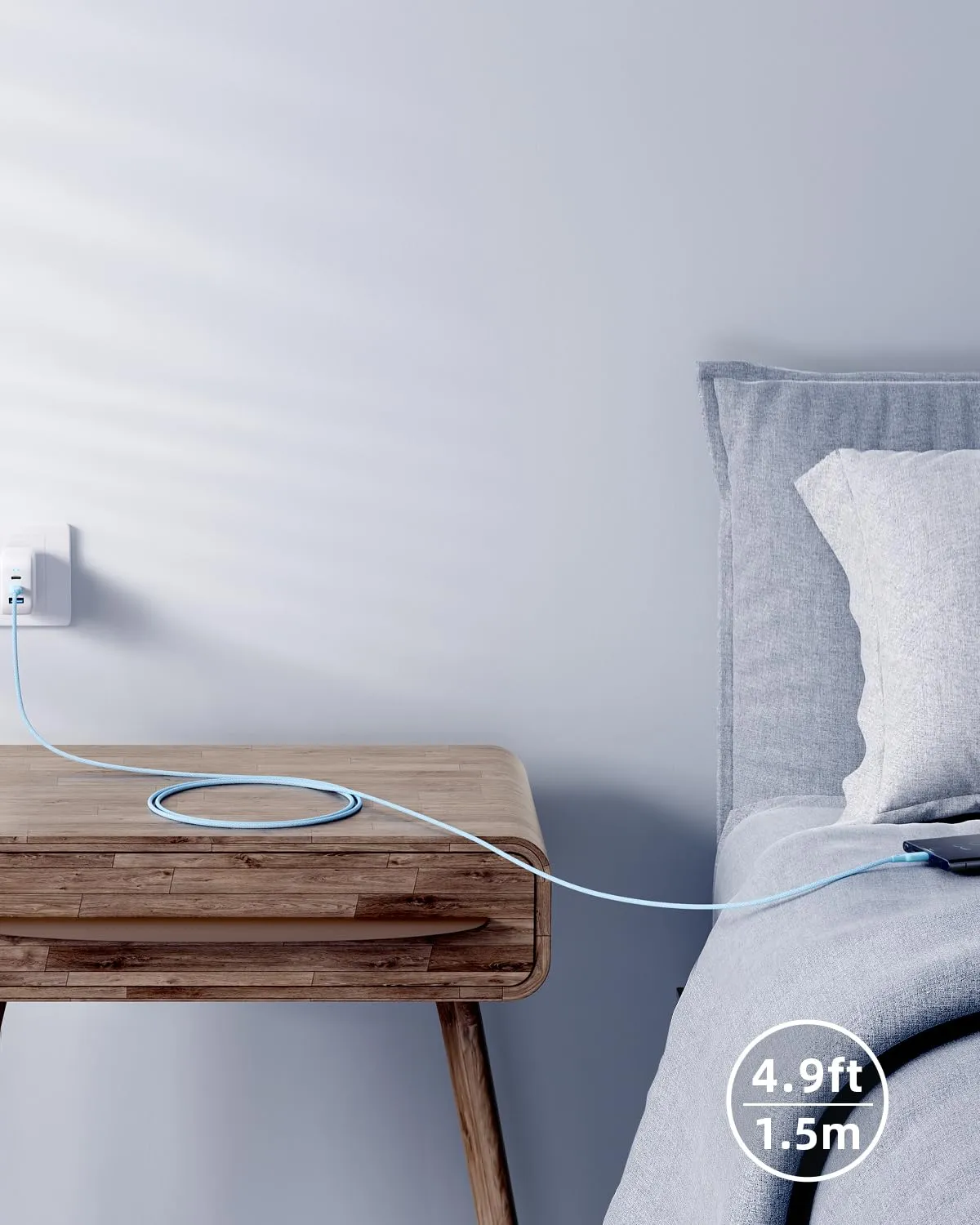 Innostyle PowerNova câble USB-C 240 W 2 m noir tressé Kevlar