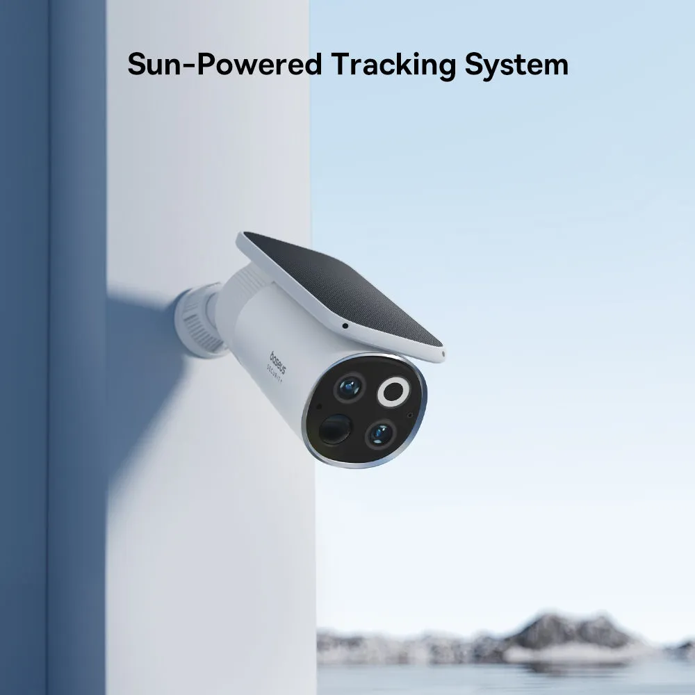 Baseus Security S1 Pro caméra extérieure double 3K kit 2 caméras