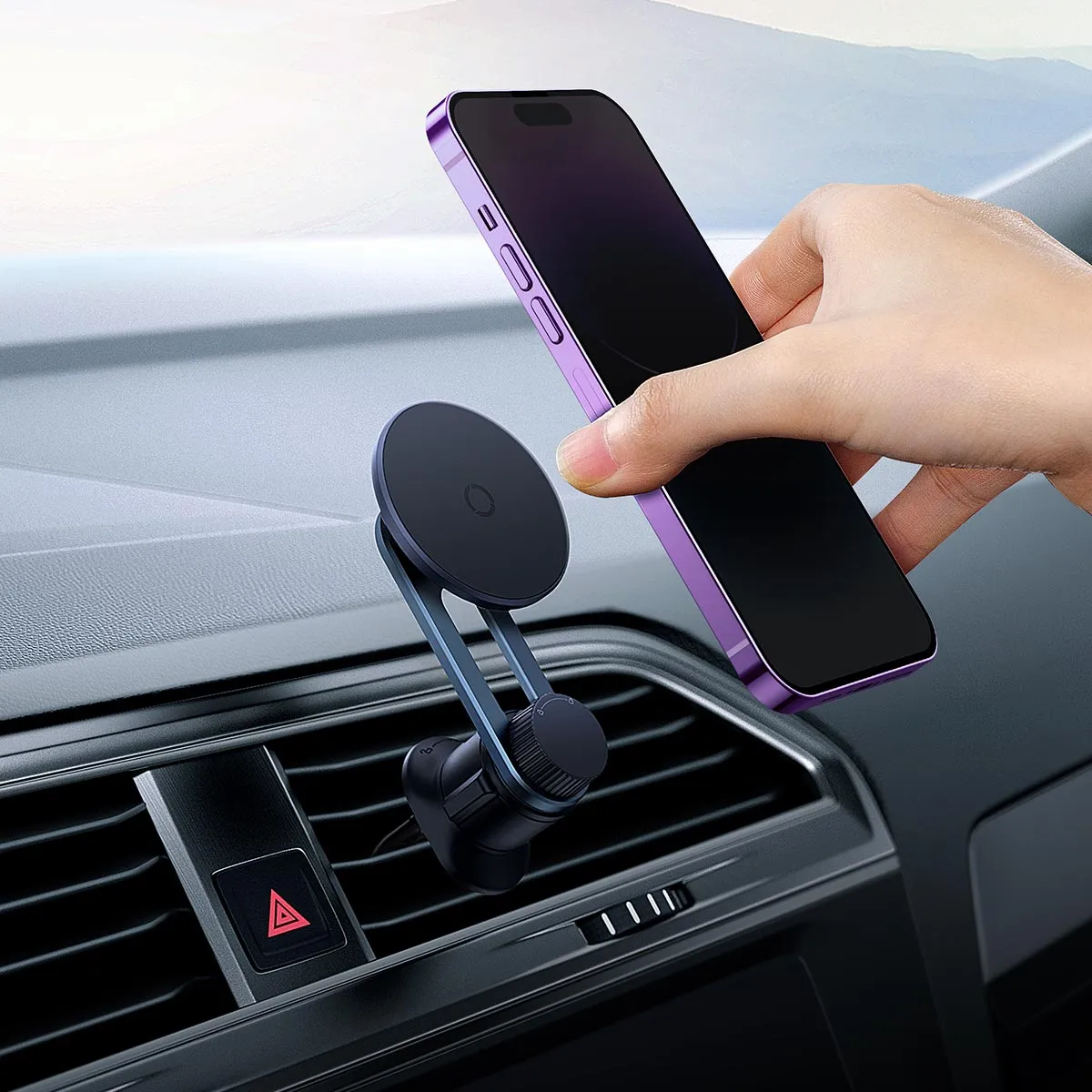 Baseus MagPro support voiture magnétique pour grille d’aération