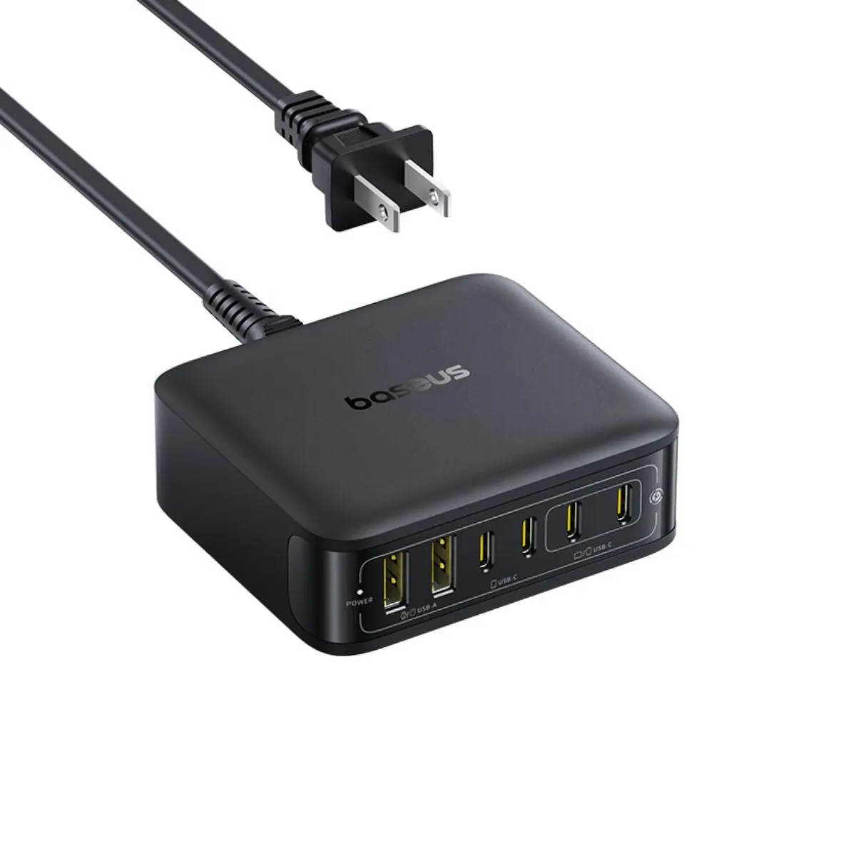 Baseus EnerFill FH21 station de charge 120 W noire 6 ports