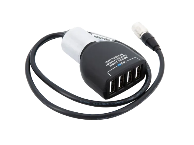 Audioroot eUSB-4XHRS4 convertisseur Hirose 4 USB-A 30W
