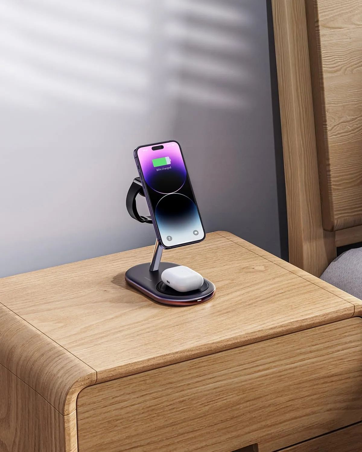 Innostyle MagStation chargeur sans fil 3-en-1 noir 22,5 W