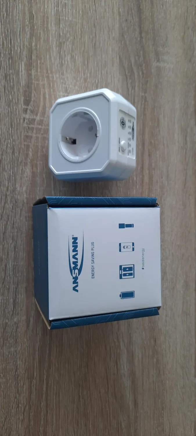 ANSMANN AES1 prise minuterie compte à rebours lot de 2 LED