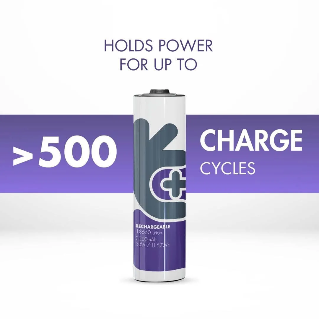 Uniross 18650 pile rechargeable Li-ion 3200mAh